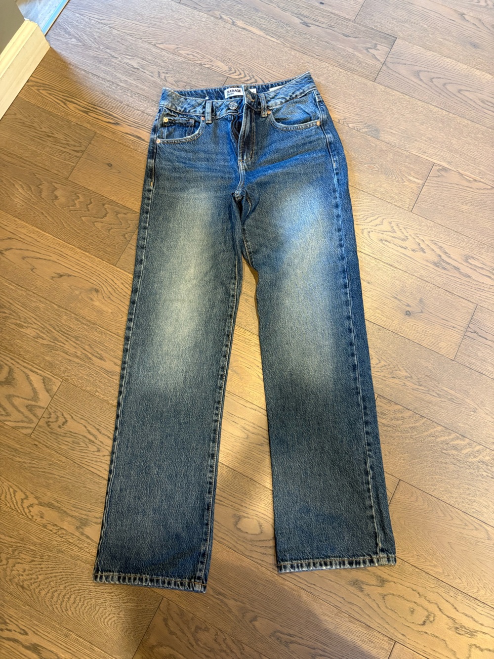 Garage Women's Blue Straight Leg Jeans